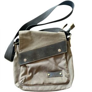 Augur Messenger Bag Crossbody Brown Travel